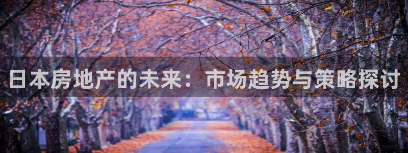 天狮娱乐运营57757：日本房地产的未来：市场趋势与策略探讨