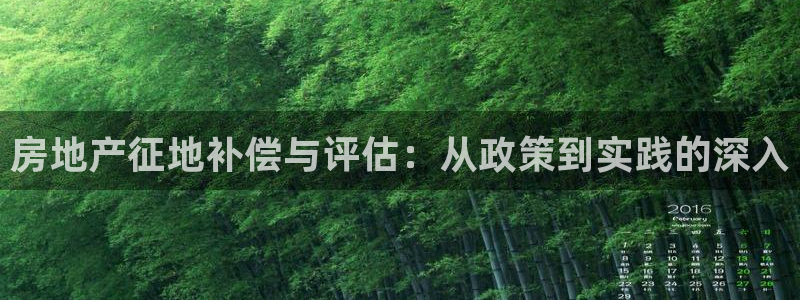 天狮娱乐代理找谁：房地产征地补偿与评估：从政策到实践的深入