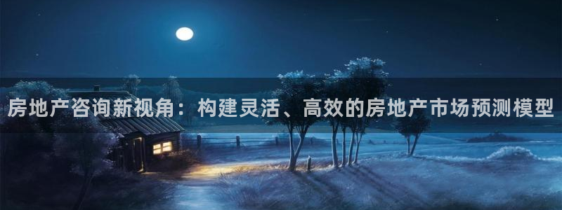 天狮娱乐注册71009：房地产咨询新视角：构建灵活、高效的房