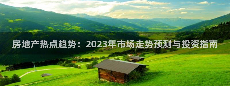 天狮娱乐反点啥意思：房地产热点趋势：2023年市场走势预测与