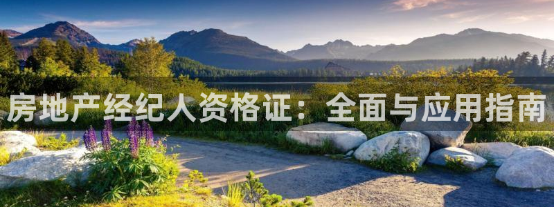 天狮娱乐真的假的：房地产经纪人资格证：全面与应用指南